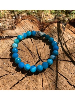 NehirTaş Sertifikalı   Akik Bileklik