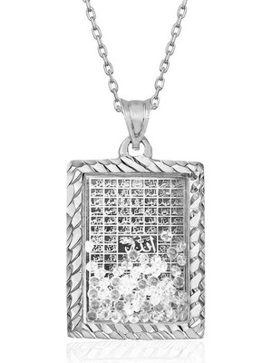 Stil Love Gümüş Esma'ül Hüsna Yazılı Kolye