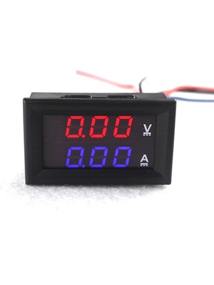 Dijital Voltmetre-Ampermetre 100V-10A