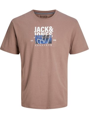 Jack & Jones Jcojean Emboss Tee Ss Crew Neck