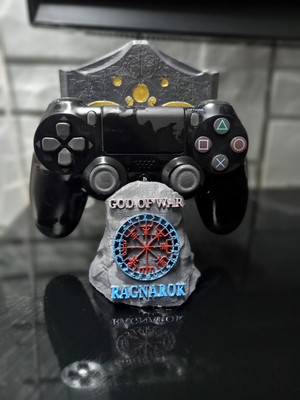 Thorn Tech God Of War Ragnarok Mjolnir Ps4 Kol Tutucu Stand