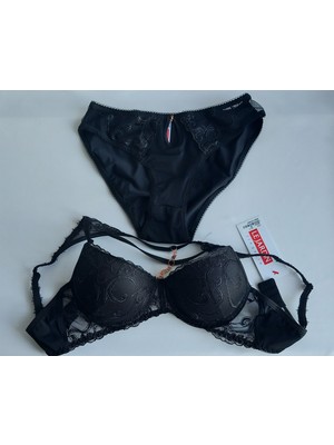 Le Jardin 5010 Silikonlu Taşlı Sütyen Takım