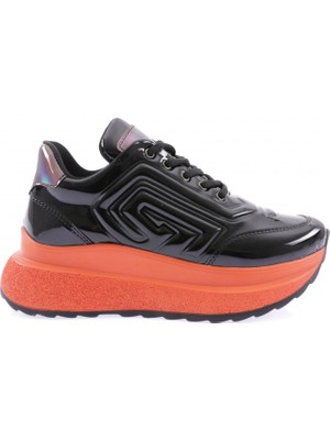 DGN 656-1-23Y Kadin Kalin Taban Sneakers Ayakkabi