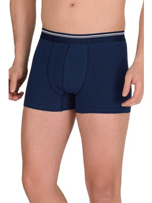Berrak 1097 Erkek Likralı Lacivert Boxer Xxl 3 Adet