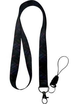 Business Black Boyun Ipi Telefon Askısı Lanyard
