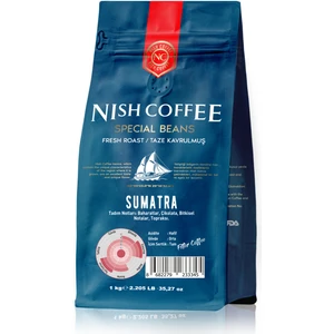 Nish Filtre Kahve Sumatra 1 Kg Öğütülmüş