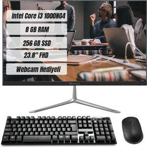 Aıo 3250 Intel Core I3 1000NG4 8 GB 256 GB Freedos 23.8" Fhd All In One Bilgisayar
