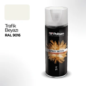 Akrilik Trafik Beyazı Sprey Boya 400 ml - RAL 9016