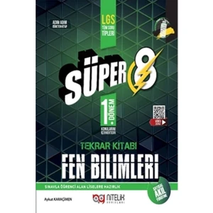 Nitelik Yayınları 8. Sınıf Yeni Nesil Süper Fen Bilimleri 1. Dönem Tekrar Kitabı