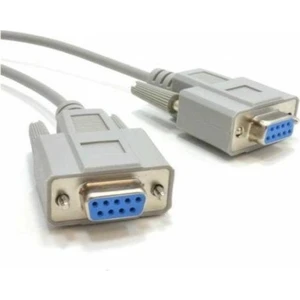 2 Metre Dişi Dişi RS232 Kablo 2 Metre Dişi Dişi Com Kablo