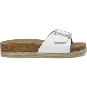 Nine West DESNA 3FX Beyaz Kadın Düz Terlik