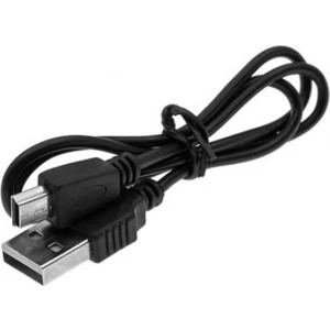 1 Metre Siyah USB To 5 Pin Mini USB Kablo Dönüştürücü