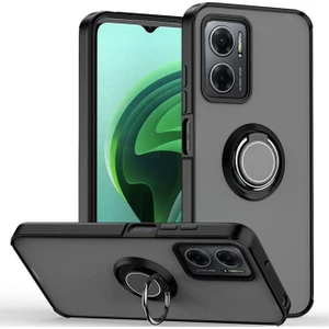   Apsuwa Xiaomi Redmi Note 11E Kılıf Montreal Yüzüklü Standlı + Ekran Koruyucu
