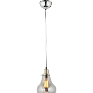 Lampaluce Cono Modern Sarkıt Salon Avizesi Tekli Krom 20X70CM