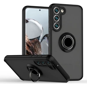 Samsung Galaxy S23 Kılıf Montreal Yüzüklü Standlı + Ekran Koruyucu