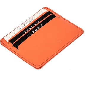 Turuncu Deri Unisex Kartlık 01050L6C