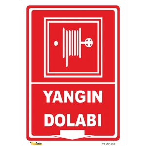 Yangın Dolabı Levhası