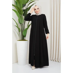 Hafsa Mina Pileli Ferace Siyah