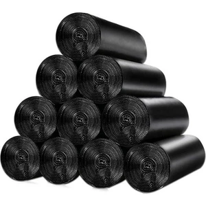 Kumsal Mutfak Çöp Torbası 100X150 cm 600 gr Siyah 10'lu