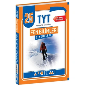 Apotemi Yayınları  TYT Fen Bilimleri 25 Deneme