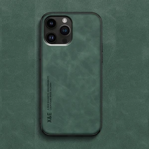 For iPhone 14 Pro Max Cilt Hissi Manyetik Emme Cep Telefonu Kılıfları (Yurt Dışından)