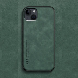 For iPhone 14 Plus Cilt Hissi Manyetik Emme Cep Telefonu Kılıfları (Yurt Dışından)