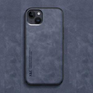 For iPhone 14 Plus Cilt Hissi Manyetik Emme Cep Telefonu Kılıfları (Yurt Dışından)
