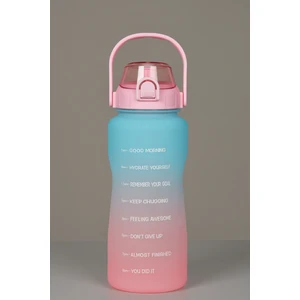 Bottle Work 2.000 ml Motivasyonel Su Matarası Su Şişesi Suluk