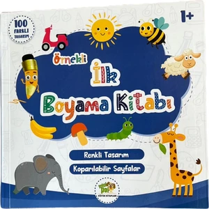 Eğlenceli Örnekli Ilk Boyama Kitabı
