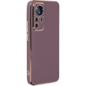 Xiaomi 12 Lite Kılıf Bark Parlak Kenarlı Silikon