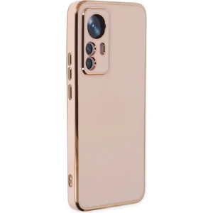 Xiaomi 12 Lite Kılıf Bark Parlak Kenarlı Silikon