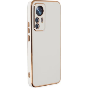 Xiaomi 12 Lite Kılıf Bark Parlak Kenarlı Silikon