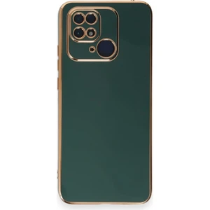 Xiaomi Poco C40 Kılıf Bark Parlak Kenarlı Silikon