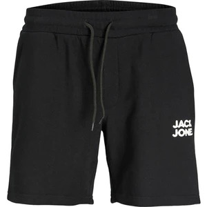 Jack & Jones Jpstnewsoft Sweat Shorts Bex Sn Siyah Erkek Şort 12228920-Black