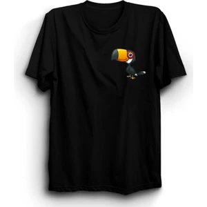 The Fame Cute Toucan, Sevimli Tukan Kuşu Logo Tişört