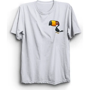 The Fame Cute Toucan, Sevimli Tukan Kuşu Logo Tişört