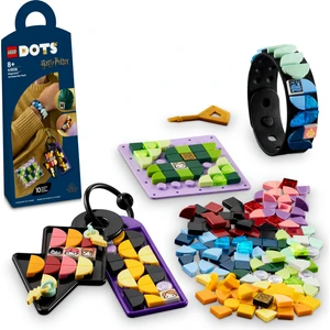 DOTS Hogwarts# Aksesuar Paketi 41808 - 8 Yaş ve Üzeri Çocuklar için Bileklik ve Anahtarlık İçeren Yaratıcı Kendin Yap Tasarım Seti (234 Parça)