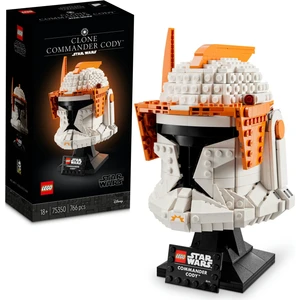 LEGO® Star Wars™ Klon Komutanı Cody Kaskı 75350 - Yetişkinler için Koleksiyonluk Sergileme Modeli Yapım Seti (776 Parça)
