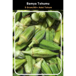 Tohum Seç Bamya Tohumu 5 Gr 80+ Adet Tohum