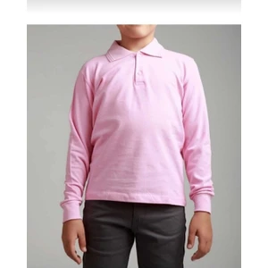 Çocuk Uzun Kollu Polo Yaka T-Shirt