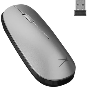 Altec Lansing ALBM7305 Gümüş 2.4ghz USB 1600DPI Alkalin Pilli Kablosuz Mouse