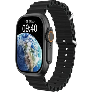 Watch 8 Ultra Max Vidalı-Kordon Kilitlemeli  Akıllı Saat Iphone ve Android Tüm Telefonlara Uyumlu
