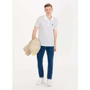 U.S. Polo Assn. Normal Bel Normal Paça Straight Açık Mavi Erkek Denim Pantolon Hetta