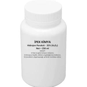 Ipek Kimya Hidrojen PEROKSİT|(%35)|250 ml