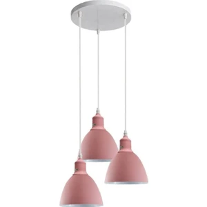 Demet Habek My Lights Mylights  Pembe Üçlü Modern Spor Sakıt Genç Odası Yatak Odası  Avize