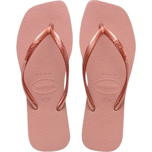 Slim Square Crocus Rose Kadın Terlik 37-38