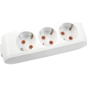 Üçlü Topraklı Priz Klemensli