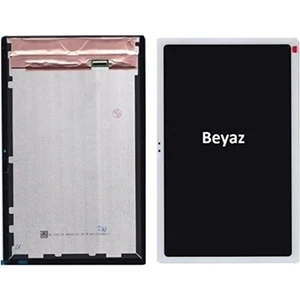 Samsung Galaxy Tab A7 10.4 (2020) SM-T500 SM-T505 Uyumlu LCD Ekran ve Dokunmatik Panel Set - Beyaz
