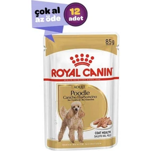 Royal Canin Pouch Poodle  Irkı Yetişkin Köpek Konservesi 12x85gr (12li)