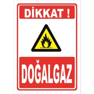 Vizyon Trafik  Doğalgaz Levhası